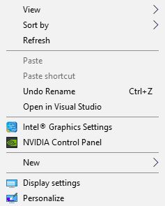 NVIDIA Control Panel