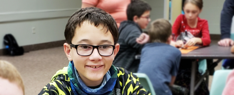 At age 3, Maxwell was diagnosed with Amblyopia, the medical term for lazy eye. Despite glasses and then atropine drops, Maxwell continued to experience difficulty in school and was falling behind.