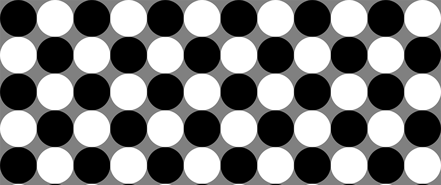 Here at Vivid Vision we spend a lot of time thinking about optical illusions. By looking at how the visual system breaks down we can learn about how the visual system works. Often some of the most promising new techniques we use for helping people with lazy eye are utilizing optical illusions to trick the brain.