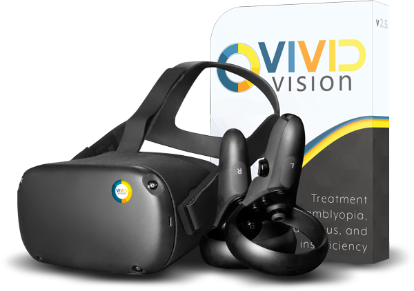 Vivid Vision Home for amblyopia, strabismus, and convergence insufficiency.