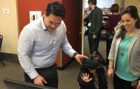 Dr. Tuan Tran conducting demos - tuan tran vivid vision virtual reality vision therapy high resolution