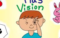 Pias Vision cover page with one line title - pia amblyopia picture book story book